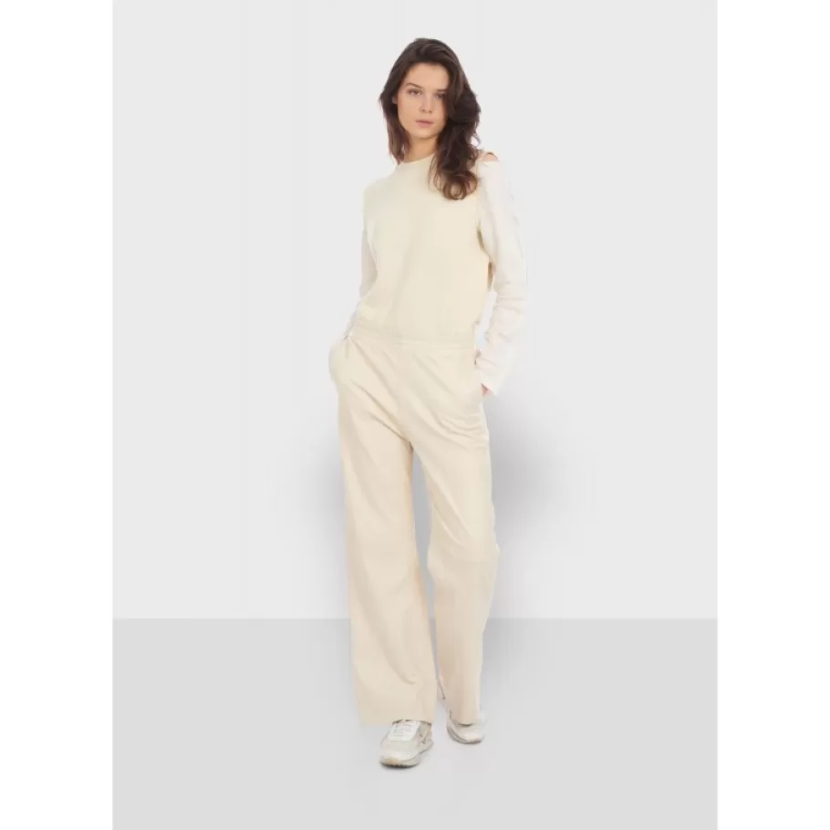 OAKWOOD Mila Coquille - Pantalon Large Taille Haute En Cuir Veritable Shop