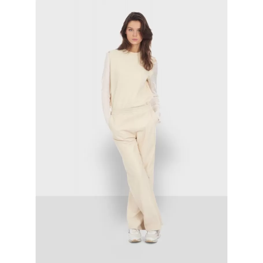 OAKWOOD Mila Coquille - Pantalon Large Taille Haute En Cuir Veritable Shop